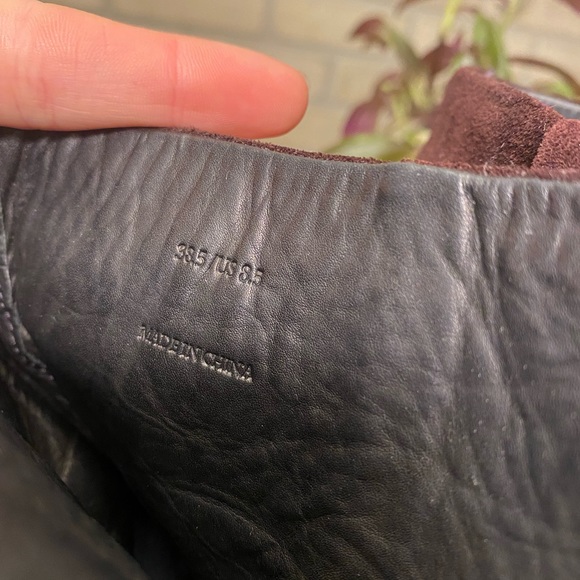 Rag & Bone Newbury Classic Suede Ankle Boots Booties - 8.5 - Picture 6 of 14